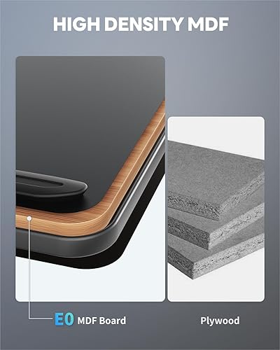 Miniatura 7 de SAIJI - Escritorio para laptop para cama con ventilador de refrigeración, soporte ajustable para computadora portátil en altura y ángulo para cama,