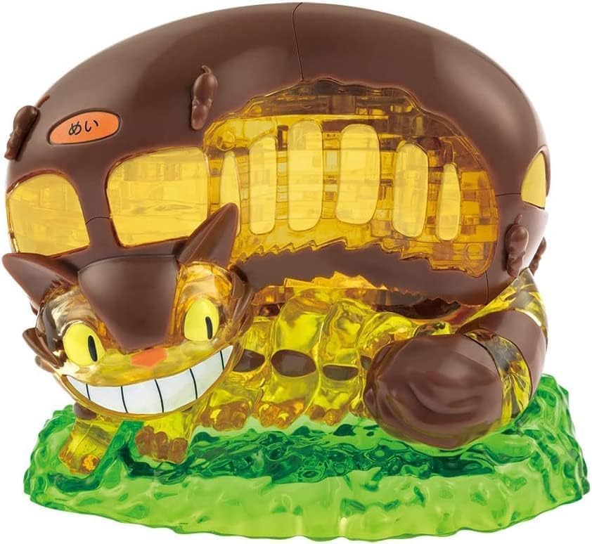 Beverly 3D Puzzle Studio Ghibli Crystal Bus 61 Pieces 3D JP Clear Puzzle