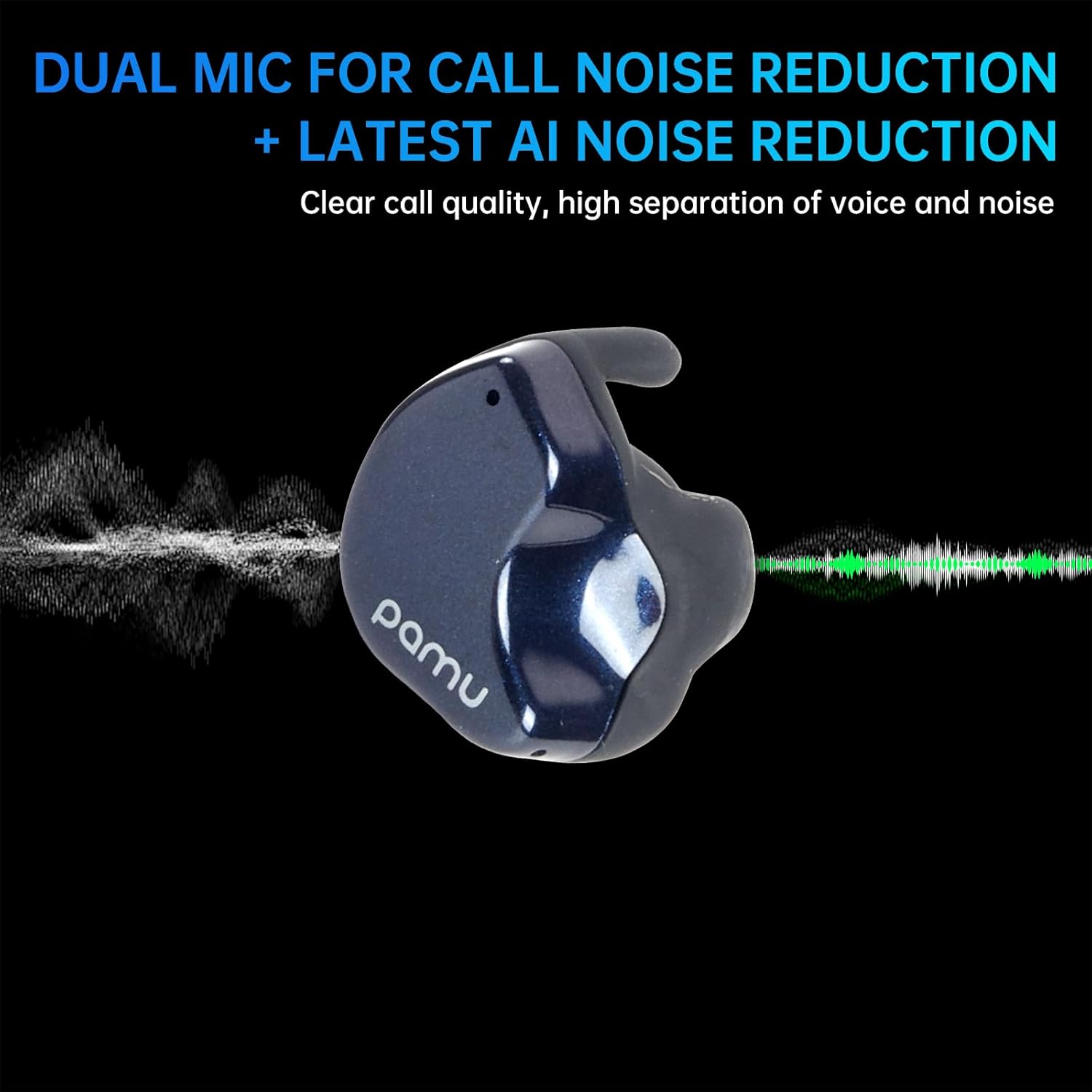Dual mic for call noise reduction
