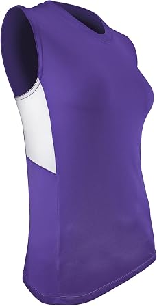 Epic Girls Line Drive Sleeveless Softball Jersey for