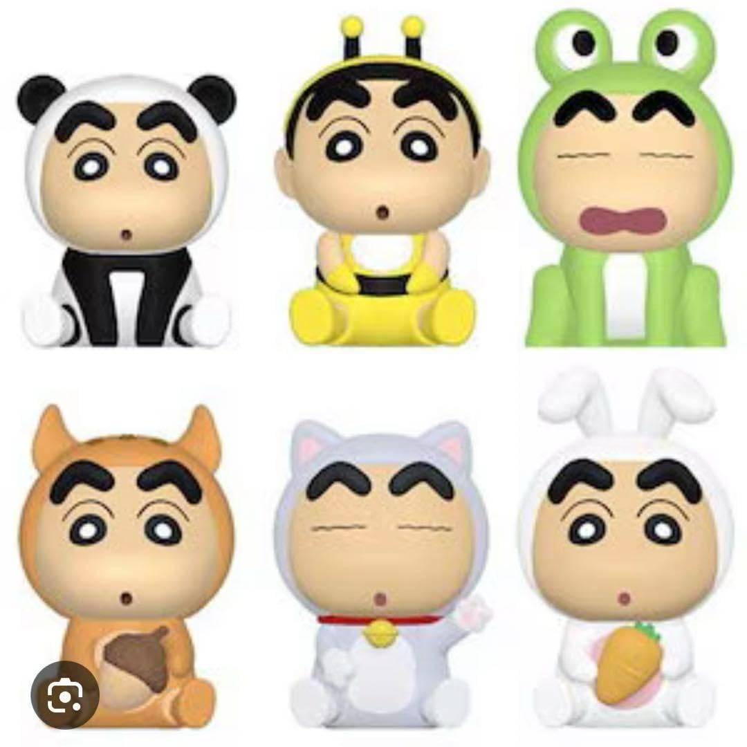 Amazon.co.jp: しんちゃん フィギュア 6種セット 韓国限定 : おもちゃ