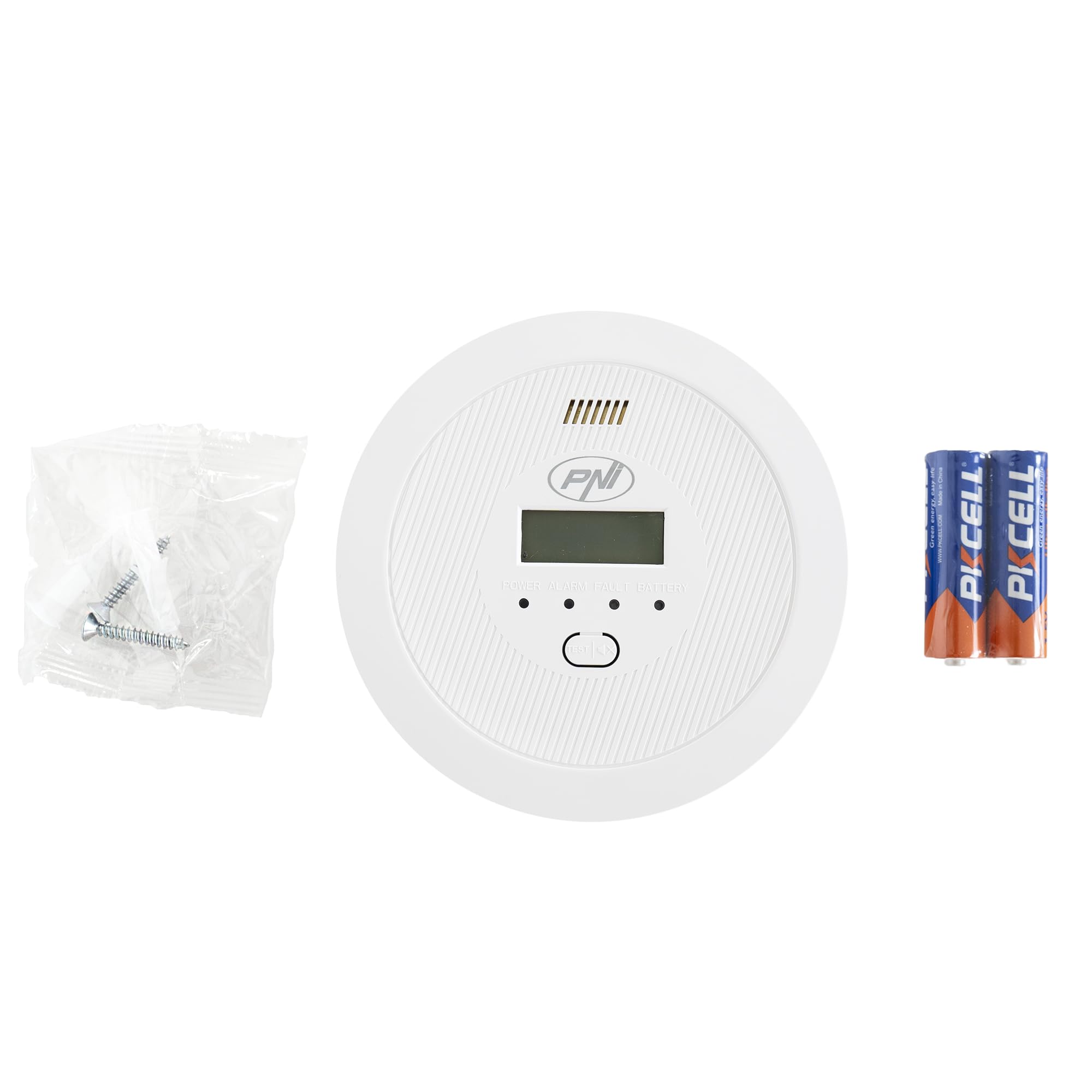 Sensor de monóxido de Carbono (CO) PNI SafeHouse HS282 con Alarma Sonora