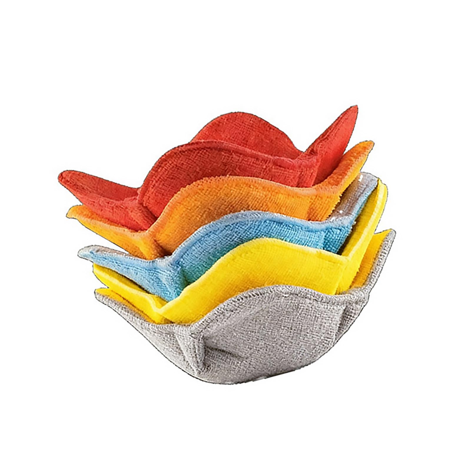 Of 5 Practical Bowl Sleeve Table Placemat Prevents Burn While Microwaving Meals Ideal for Families Kitchen Dining Mats