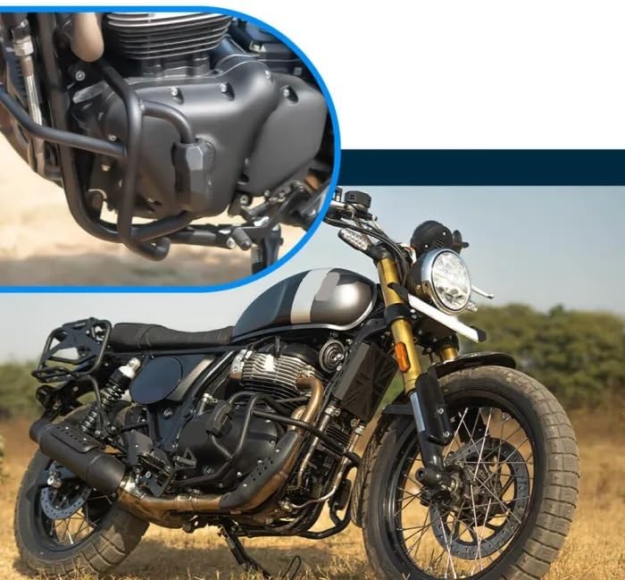 Osłona silnika z suwakiem krążka pasuje do Royal Enfield Bear 650