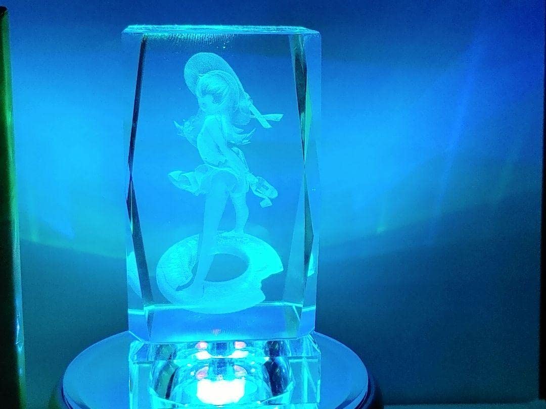 Amazon.co.jp: 化物語 忍野忍 3Dクリスタルオブジェ : ホーム