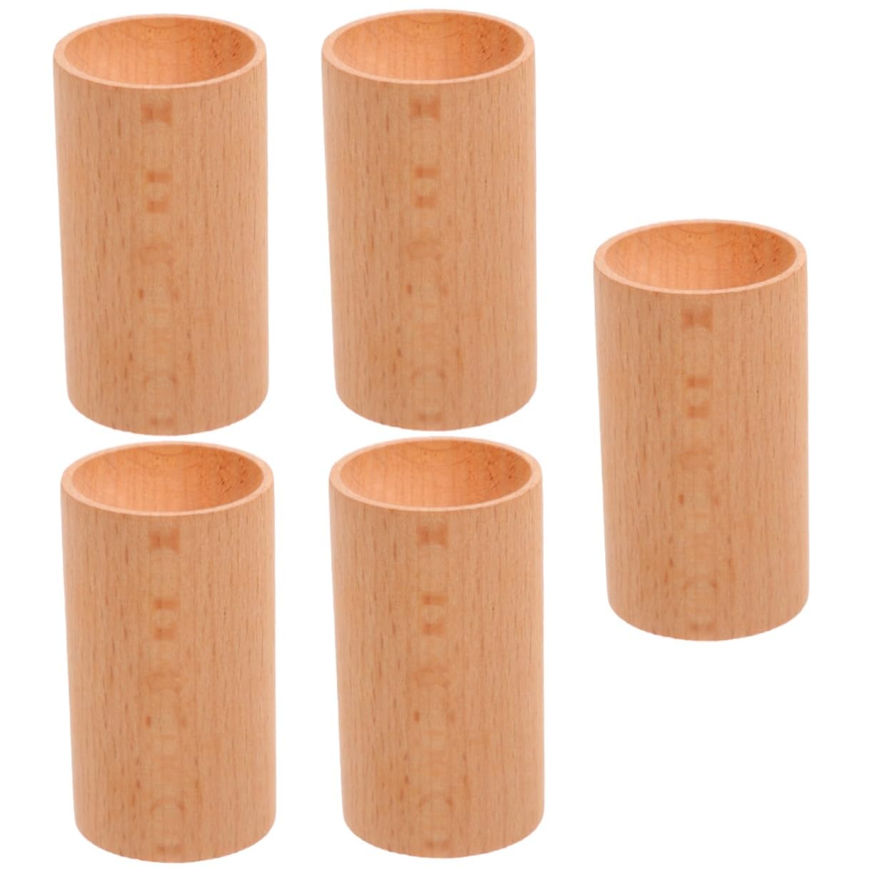 ULTECHNOVO 5piezas Difusor De Esencial De Madera Para Hogar y Coche Decoración Aromática De Diseño Elegante Para Celebraciones y Uso Diario