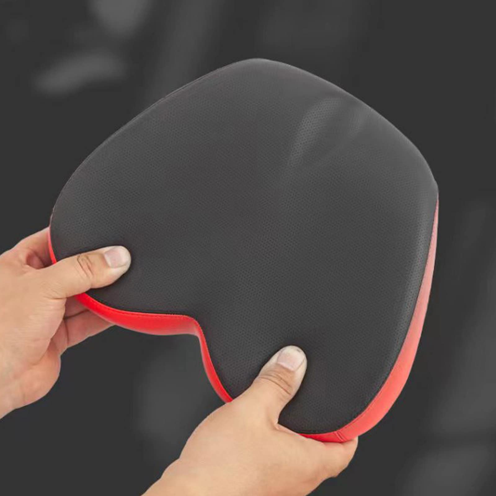 Selle de vélo épaisse sans nez surdimensionnée confortable et respirante