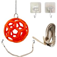 Snake Enrichment Climbing Toys Pet Habitat Accessories for Snakes Lizards Geckos Easy Install Suction Cups Carabiners Slim Python Reptile Jungle Gym Small Playground Exploring&Climbing Accessories