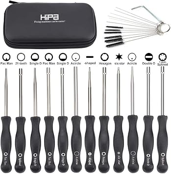 HIPA Pack-of-12 Carburetor Adjustment Tool Carburator Adjusting Kit for 2-Cycle Small Engine for Poulan Husqvarna STHIL ECHO Trimmer Weedeater Chainsaw