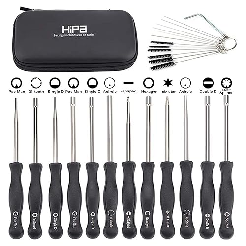 HIPA Pack-of-12 Carburetor Adjustment Tool Carburator Adjusting Kit for 2-Cycle