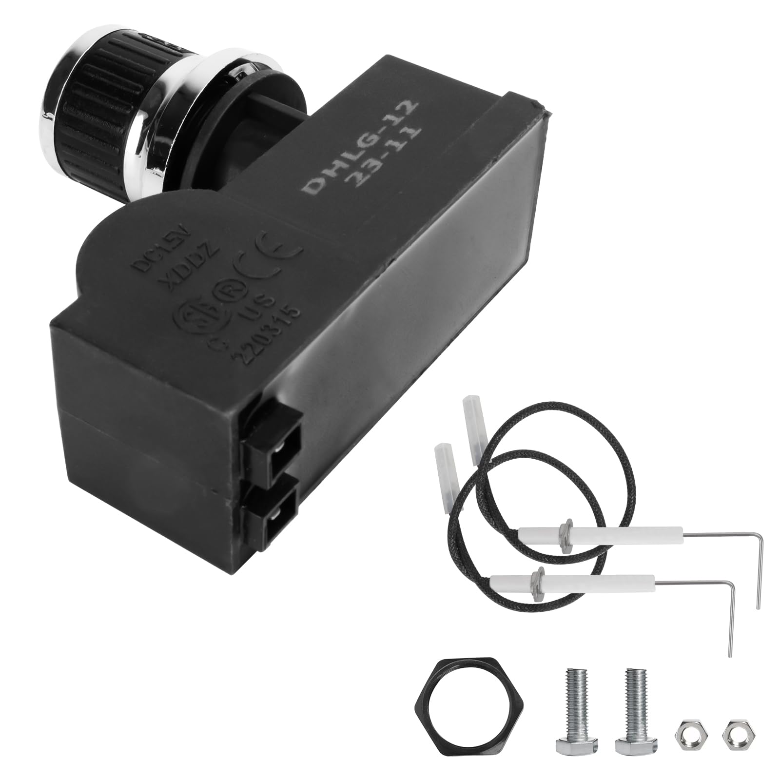 BBQ Future Grill Igniter Kit for Blackstone 28 Inch Griddle, 2 Outlet Electronic Battery Igniter Replacement Kit