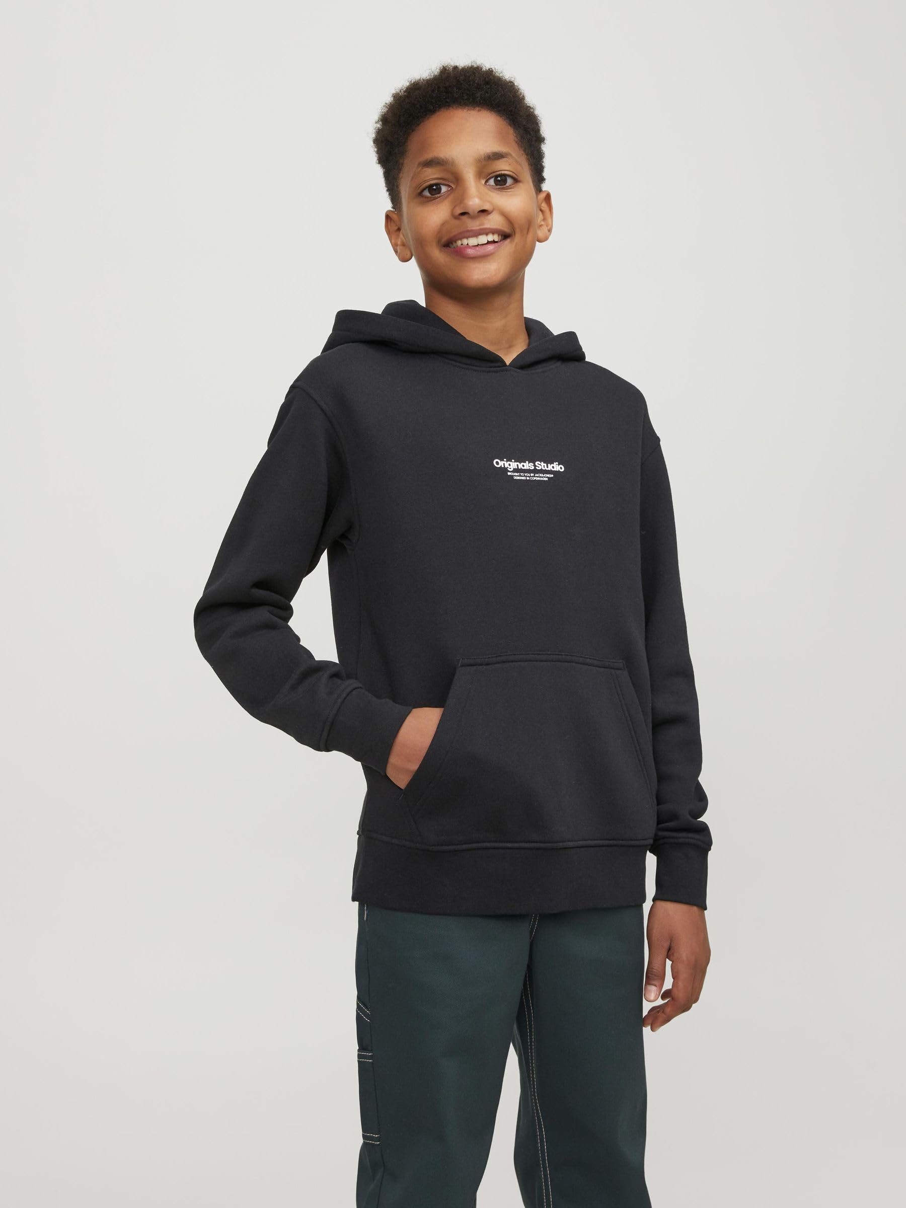 JACK & JONES Hood Jorvesterbro Noos JNR Sweat à Capuche Homme