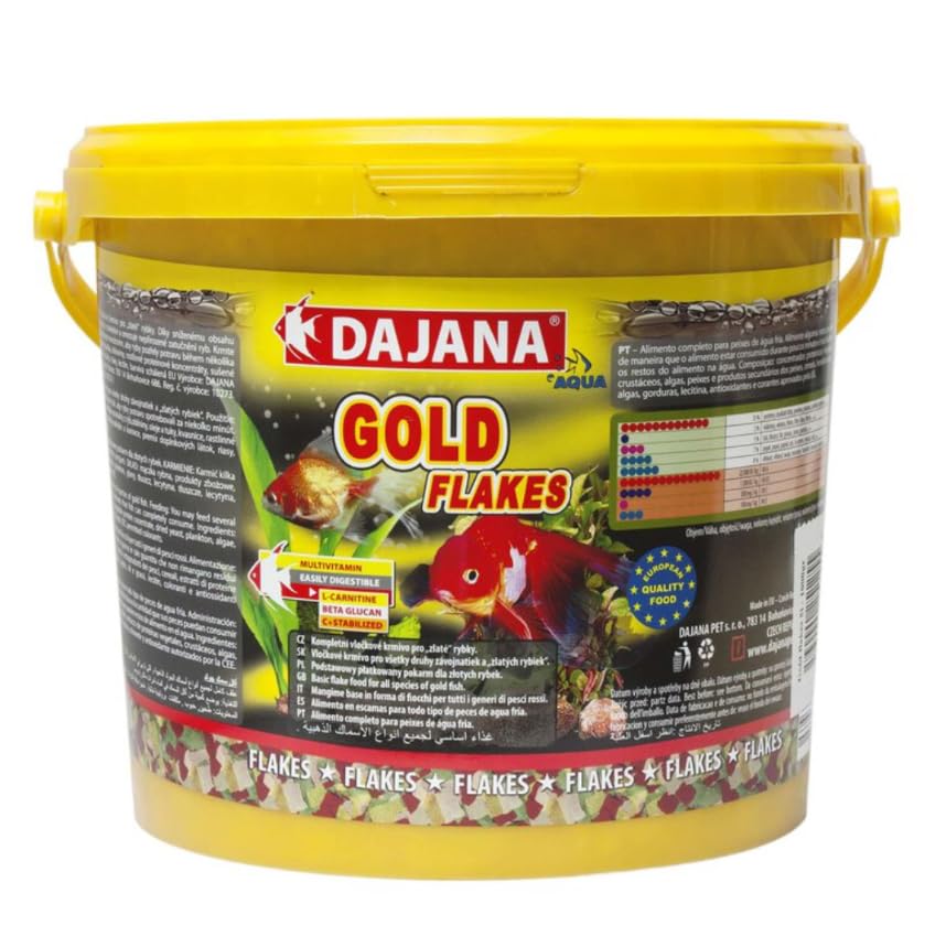 Alimento Gold Escamas Dajana 1kg: Nutrición Premium para Peces Dorados