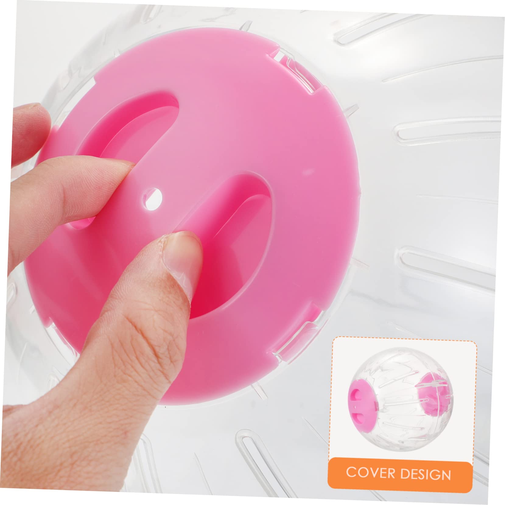 Levemolo Balle Roulante pour Hamster Jouet Exercice à roulettes Balle de Course pour Animaux de Compagnie