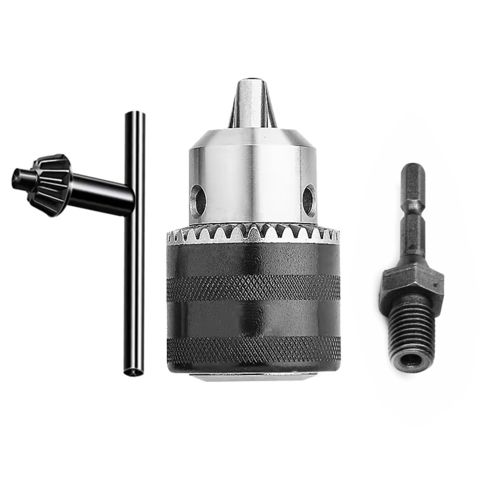 Mandrin de perçage 3,0-16 mm 1/2-20UNF - Type de clé - Adaptateur SDS Plus - Accessoires pour marteau perforateur - Perceuse à percussion - Couronne dentée