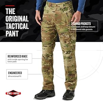 TRU-SPEC マルチカム Medium Short apartment TRU - SPEC 24-7 Men's Multicam Tactical Pant W:38 L:32