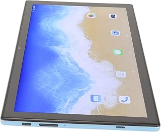 Tablet infantil, 2,4G 5G Dual Band WiFi MT6889 8 Core CPU Tablet de 10 polegadas para Android 12 6GB 128GB para trabalho (plugue EUA)