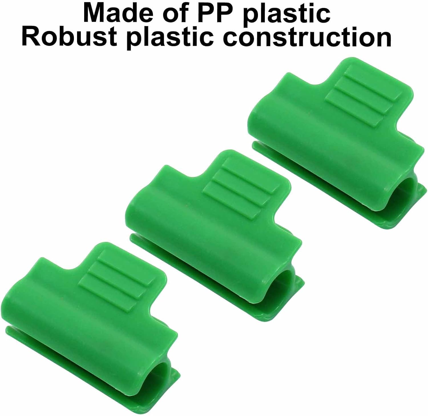 40 Pieces Green Greenhouse Clips