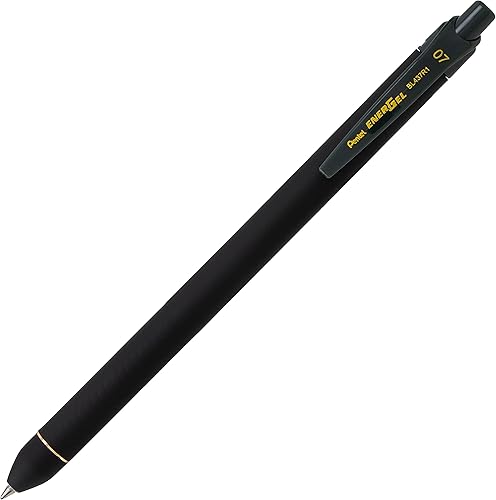 Miniatura 2 de Pentel EnerGel Kuro - Bolígrafo de gel líquido, (0.028 in) línea media, tinta negra, paquete de 5
