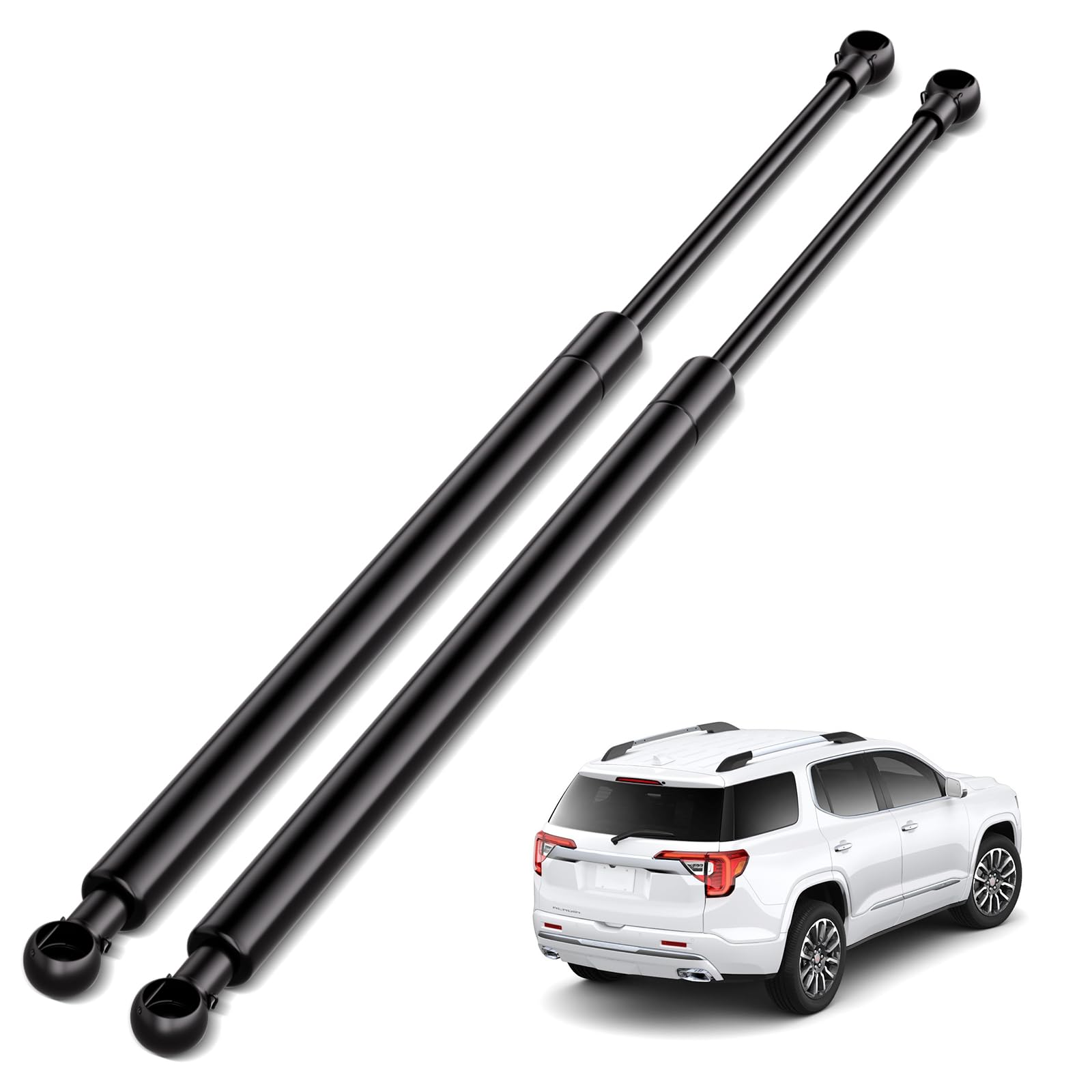 ARANA Rear Hatch Trunk Struts for Gmc Acadia 2007-2016, Liftgate Replacement Shocks Lift Support for Saturn Outlook 2007-2013, OEM 6152 SG330083, 2 Pcs
