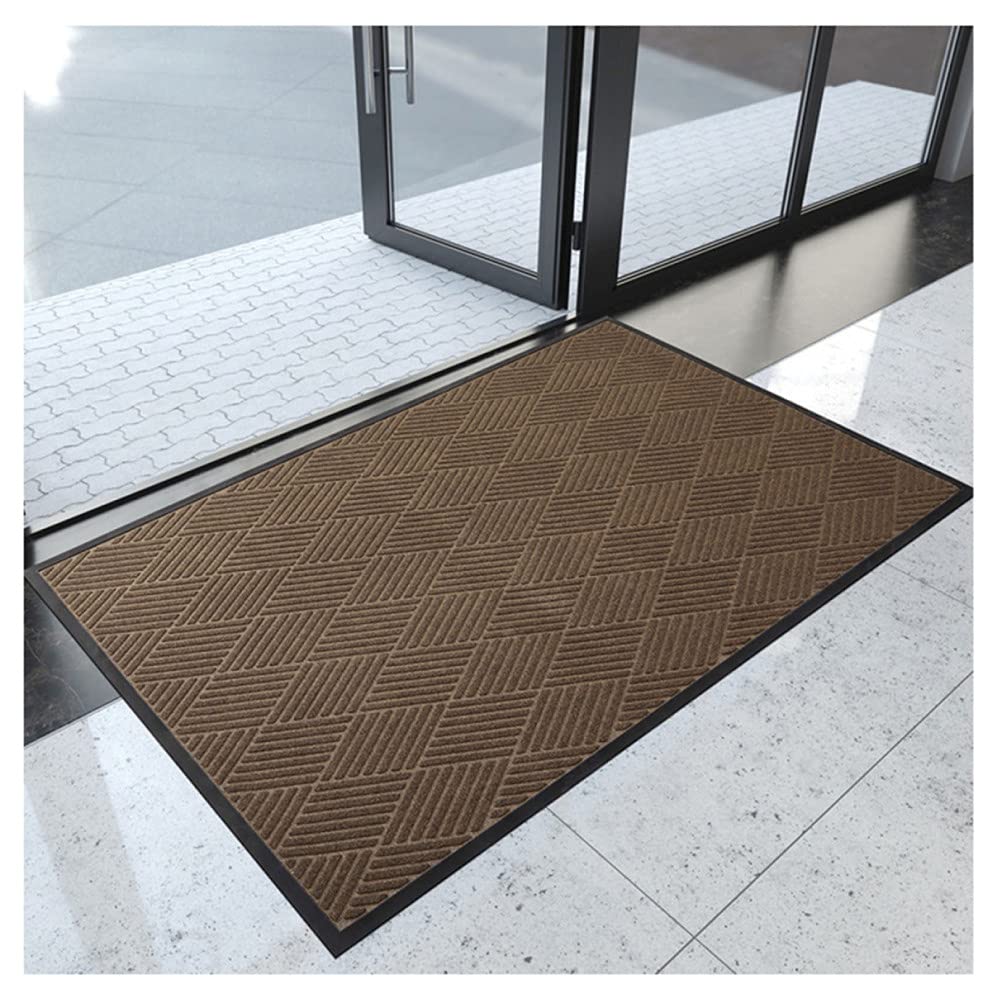 Tapis d'entrée extérieur robuste et paillasson de porte intérieur 60x120