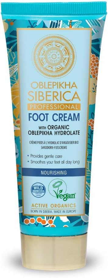 Oblepikha Foot Cream – Natural Hydration and Repair with Shea Butter – 75 ml