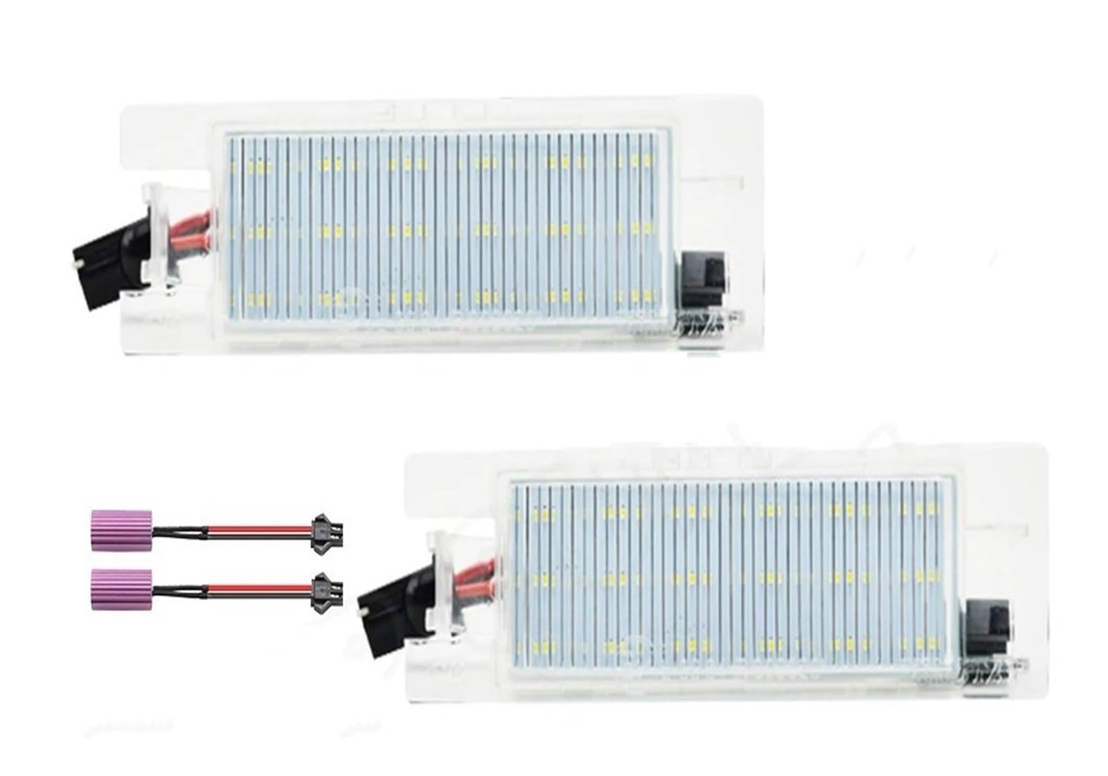 Luces de matrícula LED Fiat para evitar multas por luz fundida 8