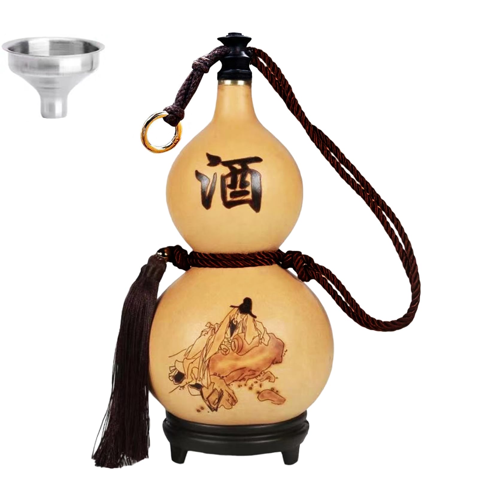 Natural Dried Bottle Gourd,Traditional Chinese Calabash,Feng Shui Ornament