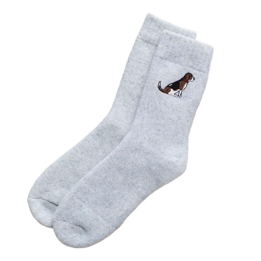 Sweet William Designs Beagle Dog Walking Socks