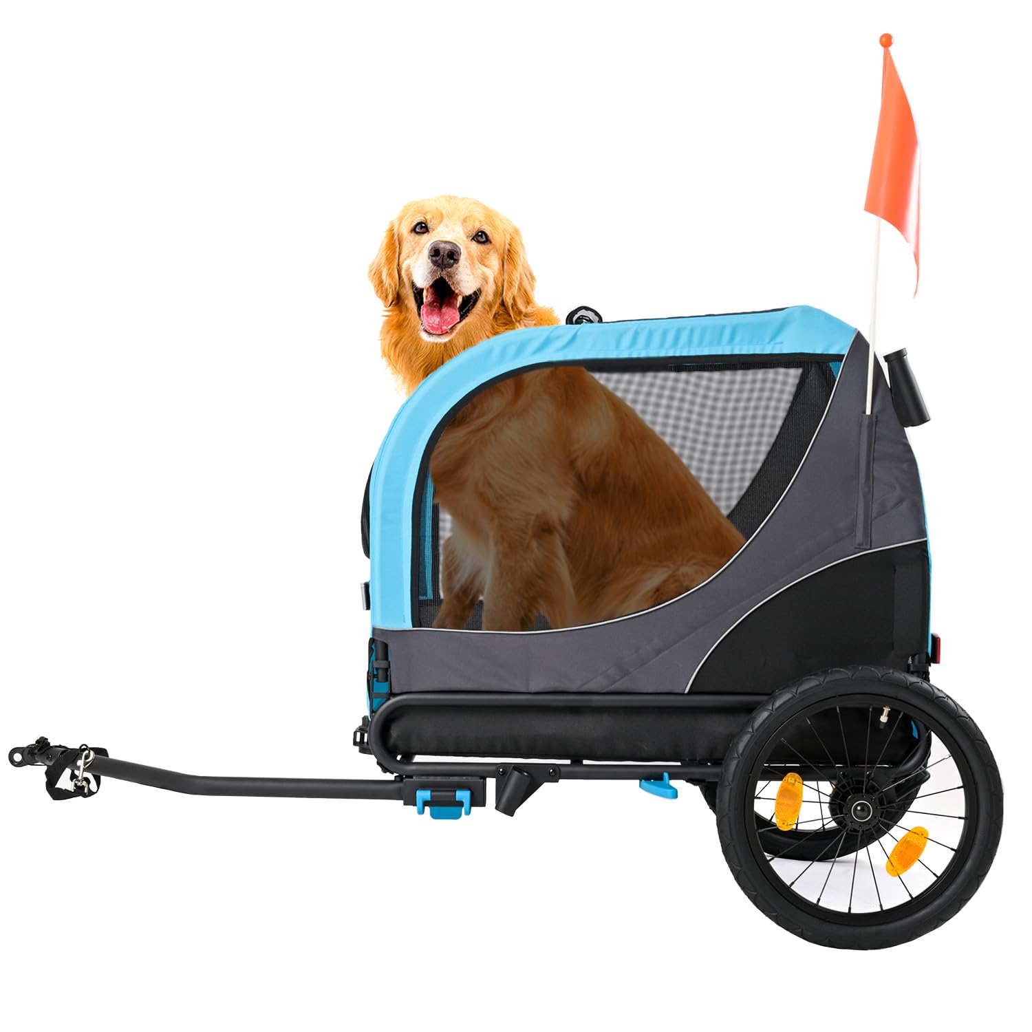 Clevrplus In Pet Bike Trailer And Large Foldable Desertcart