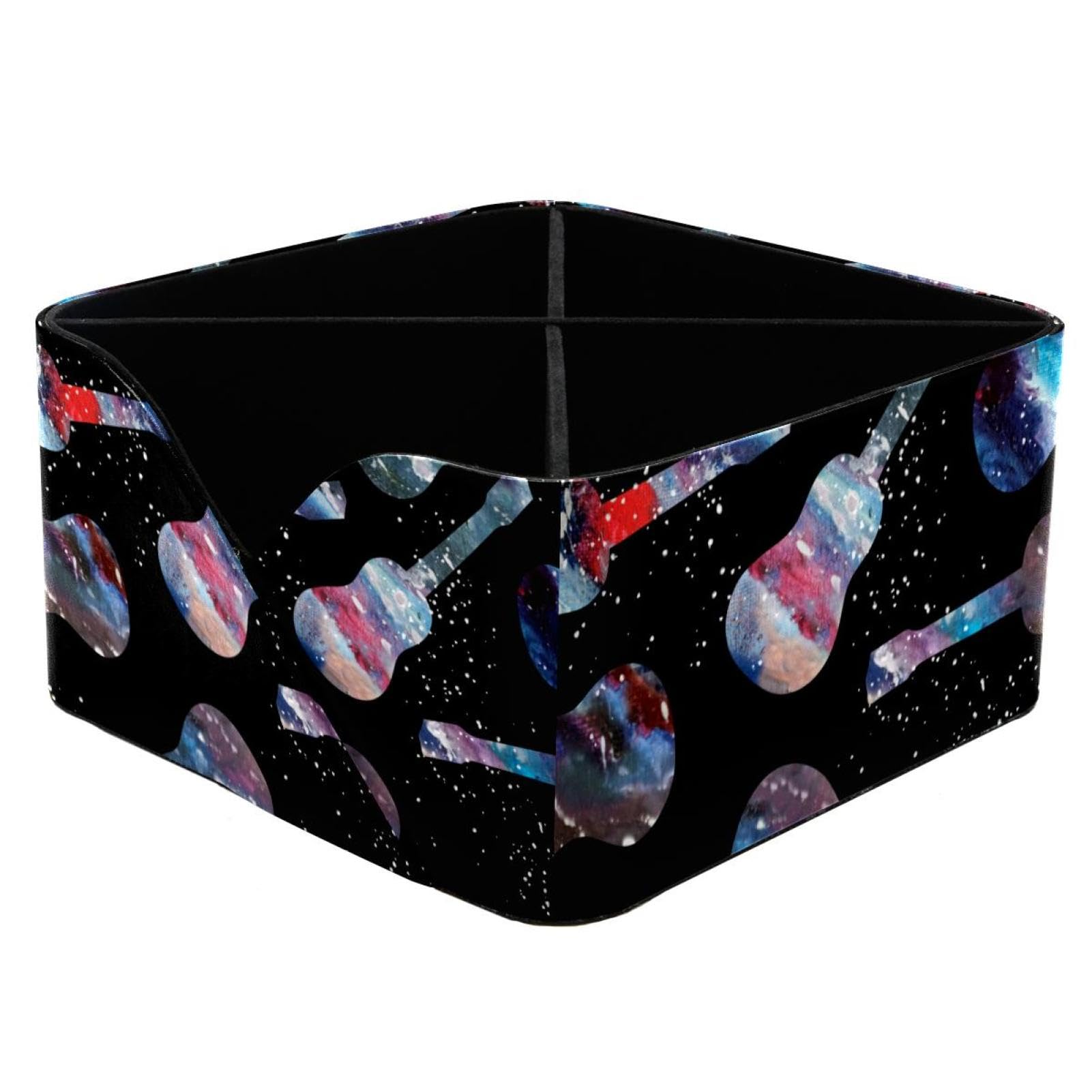Fournitures de bureau guitare galaxie et porte-crayons pour trier le matériel de maison