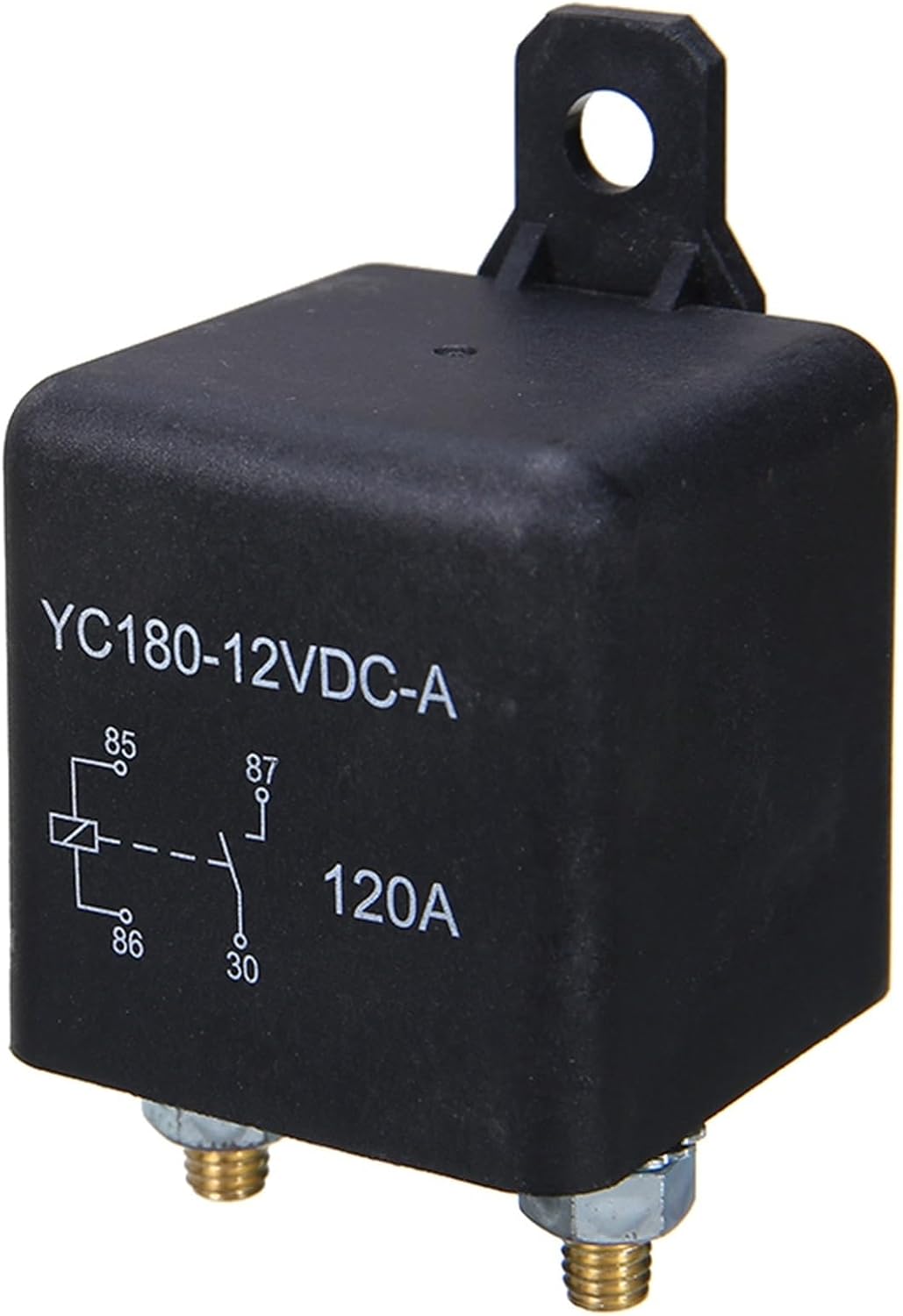 1Pcs Car Truck Start Relays 12V 120A Extra Heavy Duty Split Charge ON/Off Relay Switch 4 Terminals 42 * 42mm