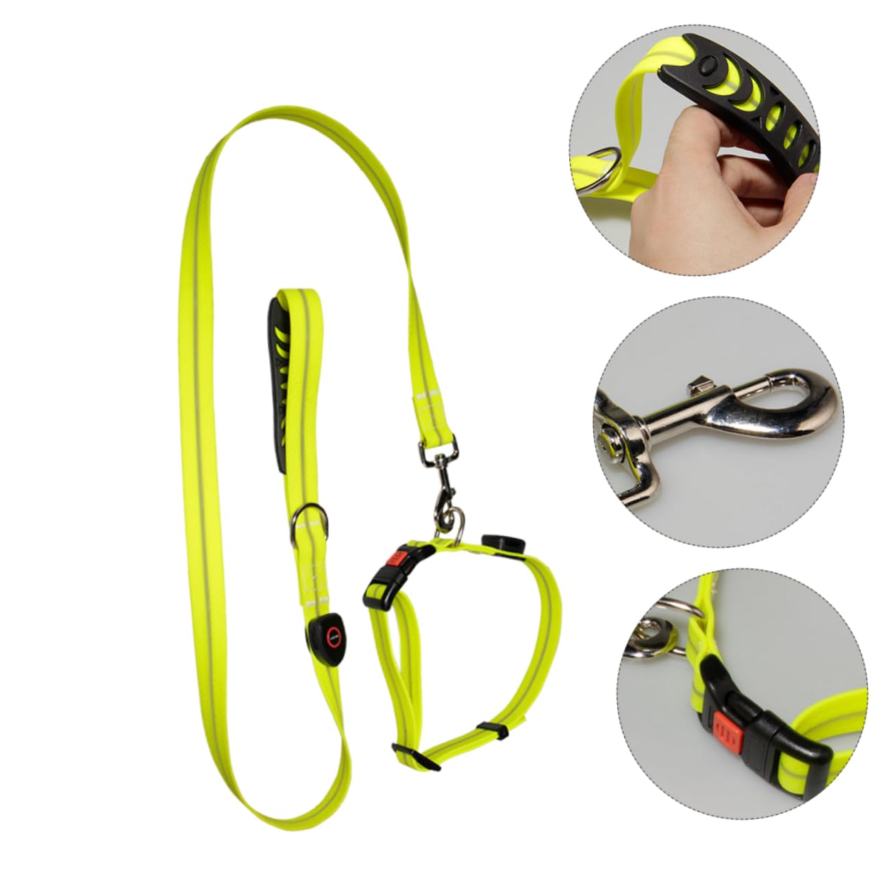 BESPORTBLE Laisse De Dressage pour Chien avec Corde De Traction Transport pour Animaux De Compagnie Corde Lumineuse Ceinture Extérieur