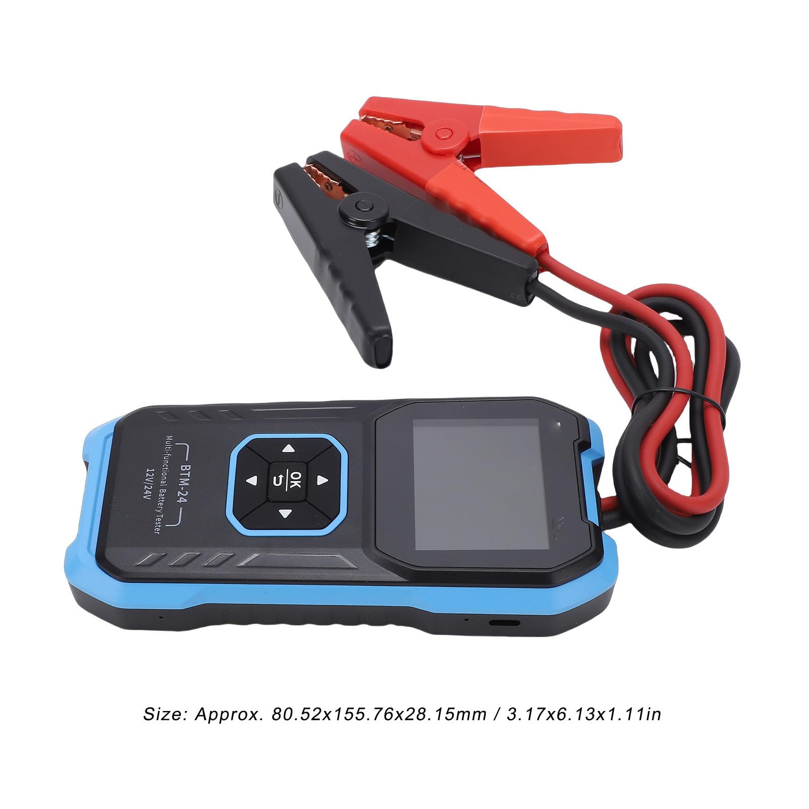 FTVOGUE Testeur de Batterie de Voiture 12V 24V