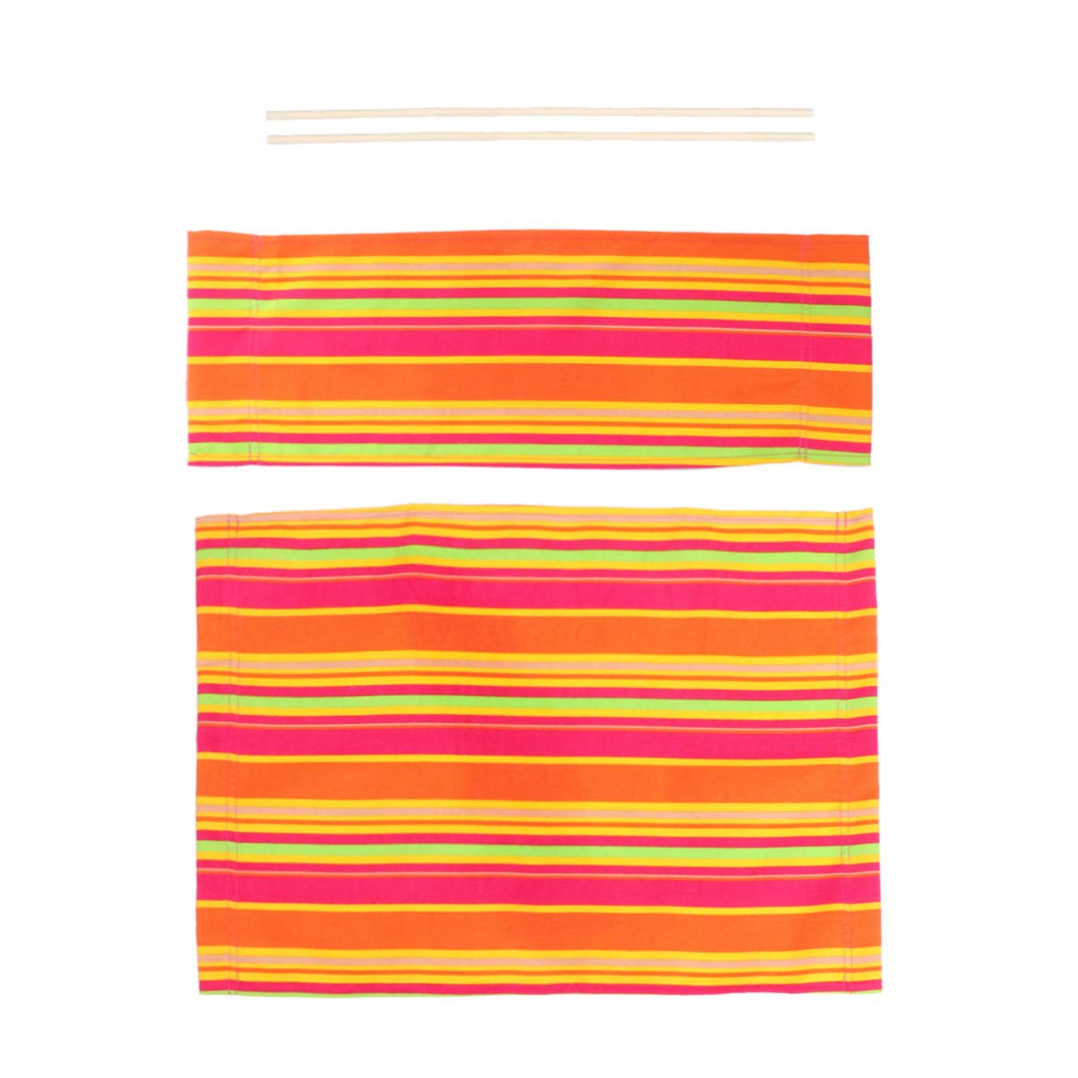 BESPORTBLE Outdoor Chair Chair Replacement Canvas Casual Director Chair Replacement Cover Fabric Seat Back Cotton Canvas for Outdoor Patio Beach Pool Lawn Camping (Colorful) Foldable Chair Outdoor