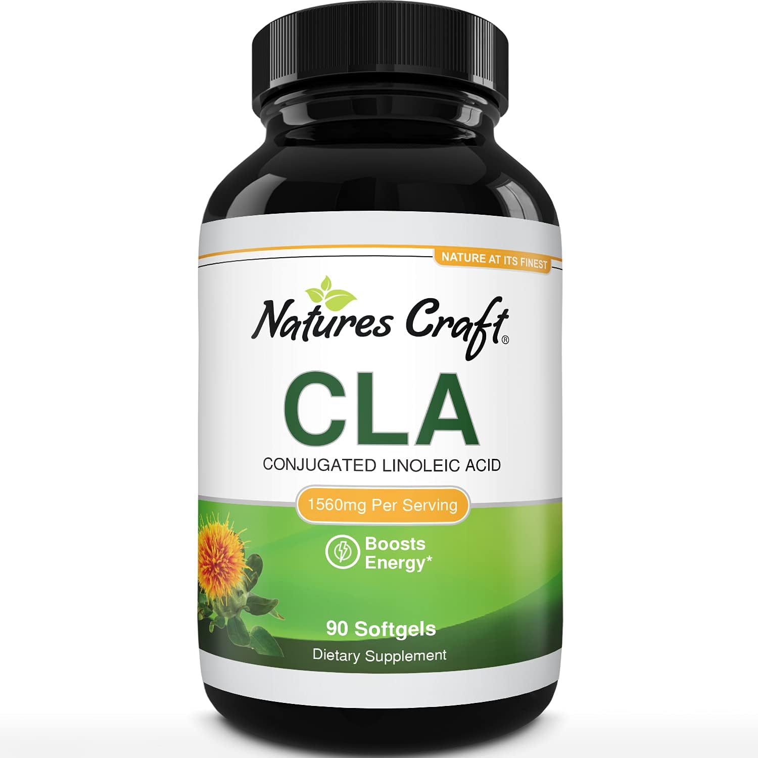 Conjugated Linoleic Acid CLA Supplement - CLA Safflower Oil Lean Muscle Mass Pre Workout Supplement for Men and Women for Natural Muscle Builder - 2000mg CLA Supplements with Essential Fatty Acids : Health & Household