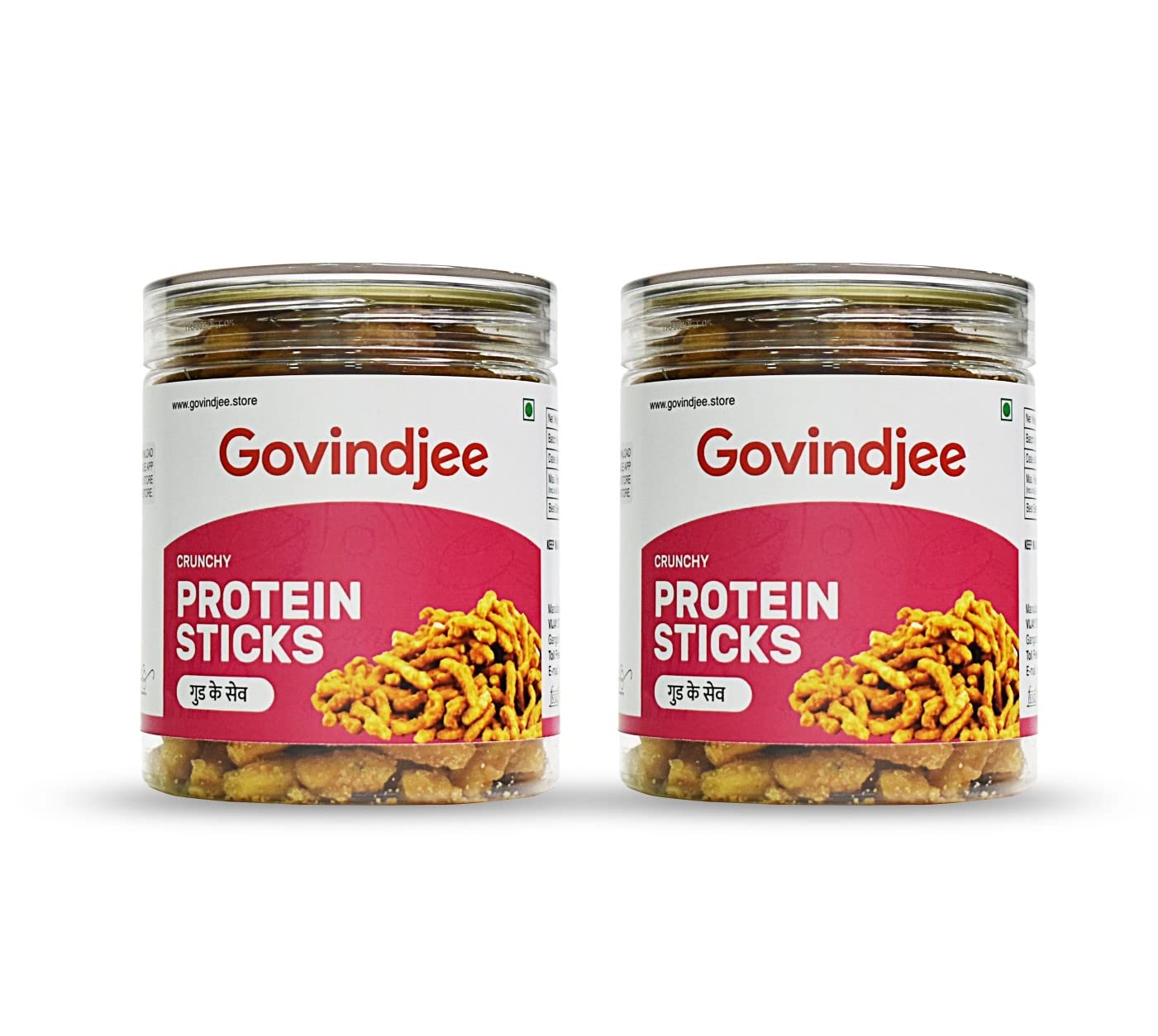 Govindjee Crunchy Protein Sticks | Gud ke Sev | Authentic Handmade Namkeen from Rajasthan | No Preservatives Namkeen | 400 GM (B09YTPV27W) Amazon Price History, Amazon Price Tracker