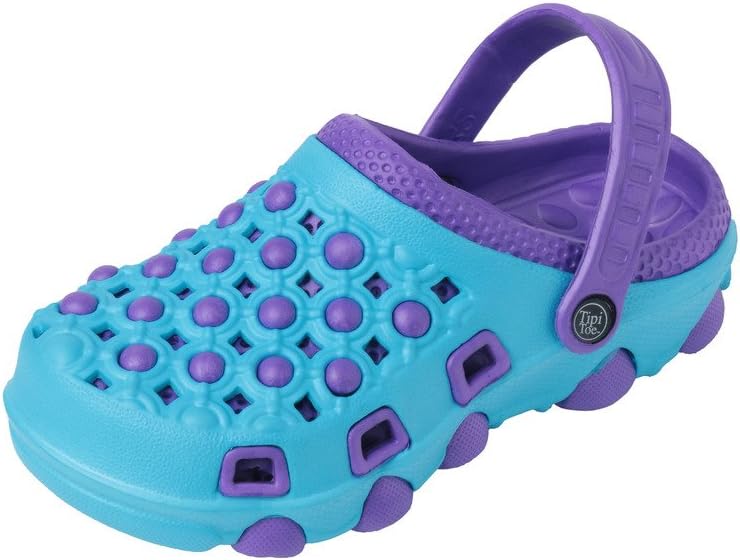 Tipi Toe Girls Bubbles Clogs in Fun Colors