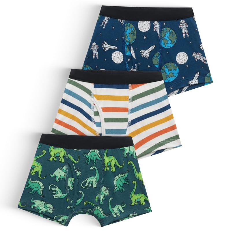 MeUndies Boys Boxer Brief - Soft Modal Fabric with No Pinch Waistband Fun Prints Scratch-Free Design and Durable