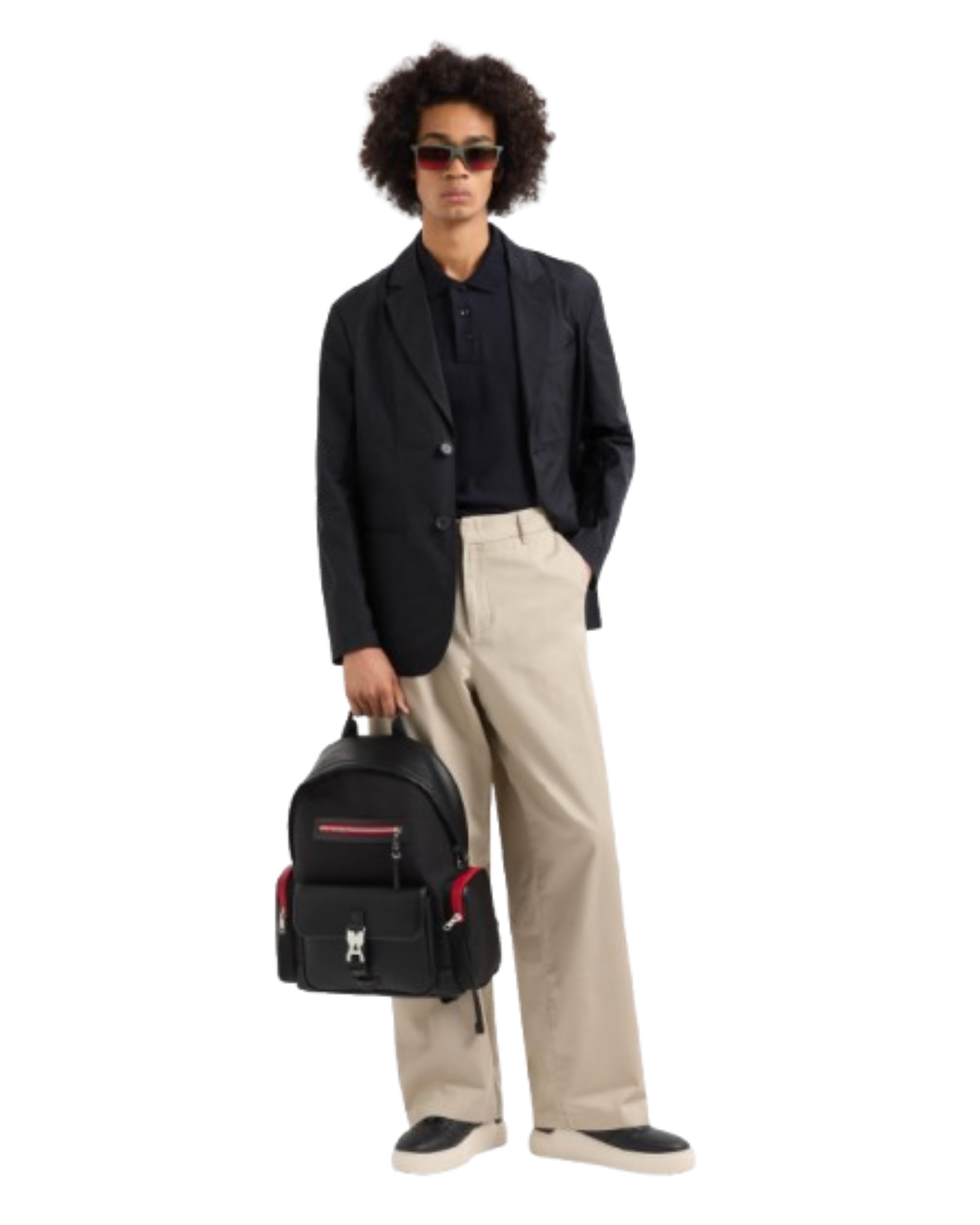 Armani Exchange Men's Blue Edition, Logo Patch,Regular Fit,Blue,XL