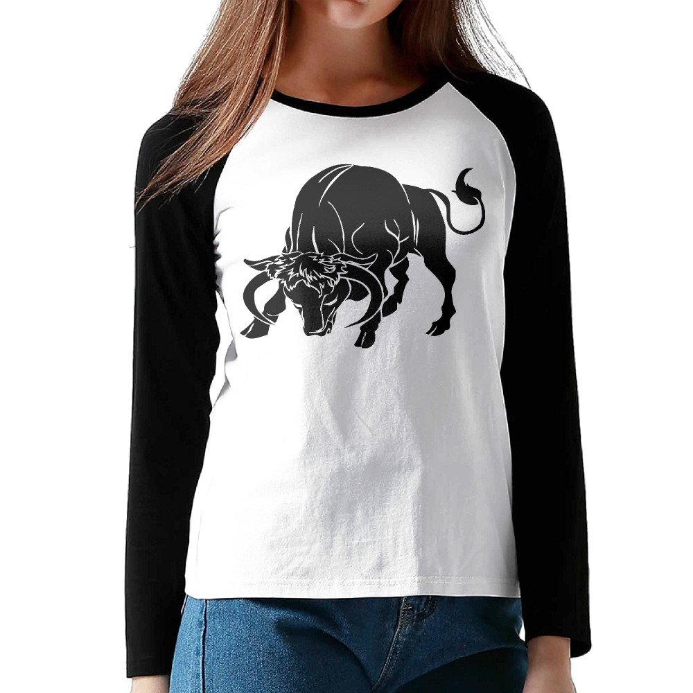 Taurus Zodiac Sign The Bull Womens T Shirt Juniors