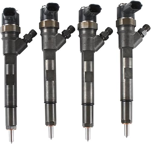 4PCS New Fuel Injector 0445110059 5066820AA Compatible for BOSCHCompatible for JEEP CHEROKEE KJ MK2 2.8 CRDI LDV Compatible for Maxus