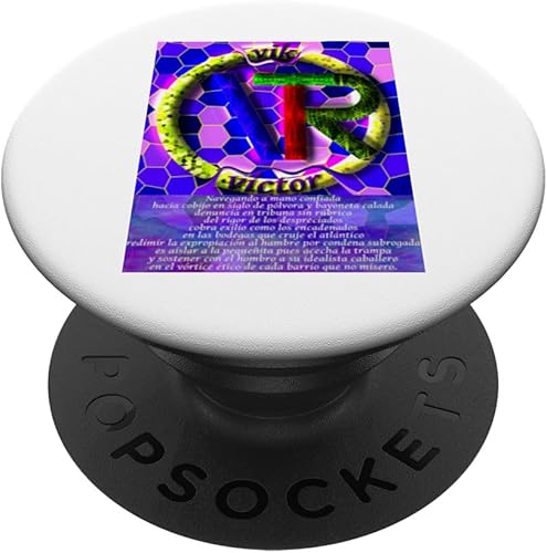 VICTOR Mosaic name with a dedicated poem or quote. PopSockets Standard PopGrip