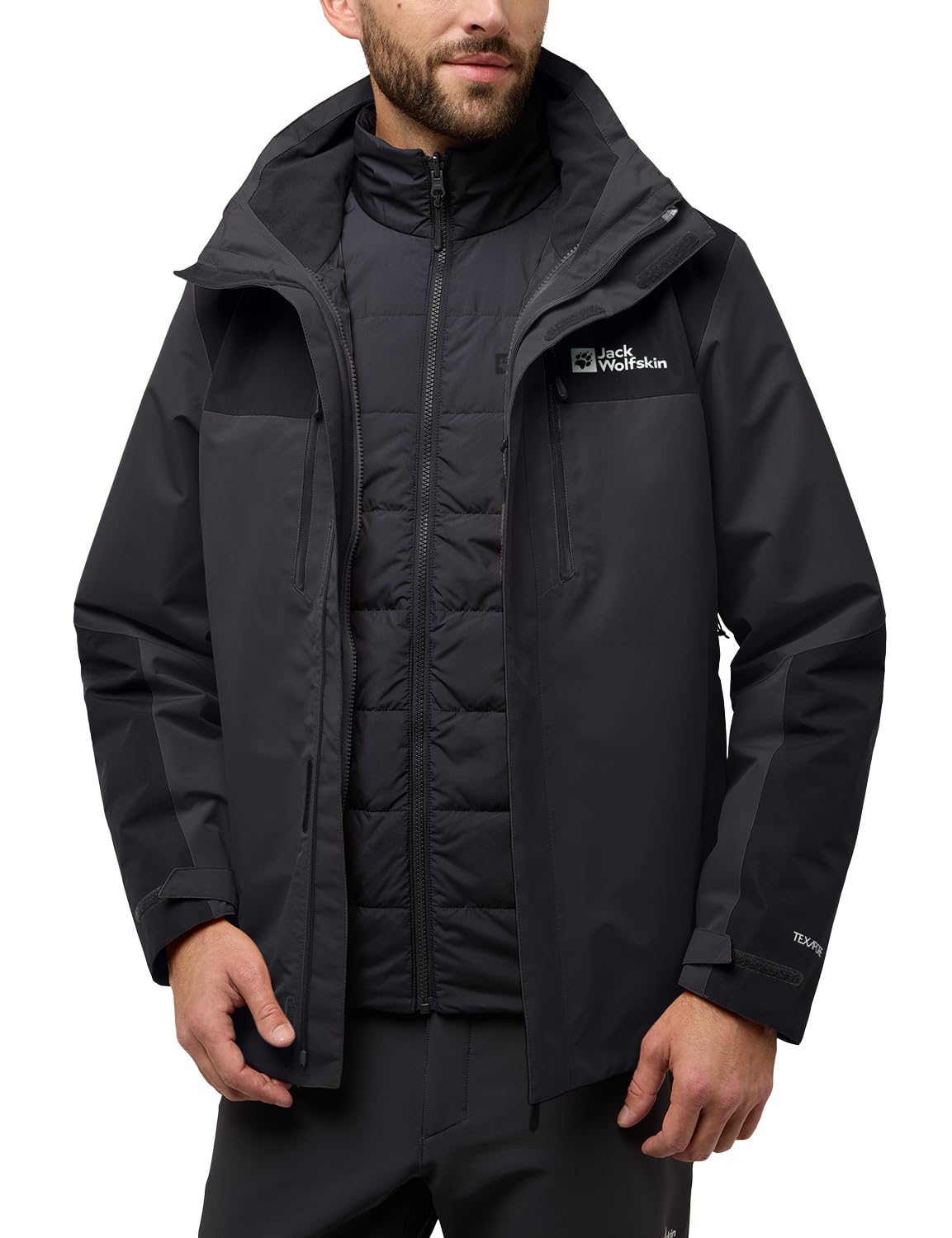 Jack Wolfskin Giacca Jasper 3 In 1 Giacca Uomo