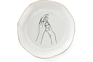 Paw Print Jewelry Dish: A Unique Dog Mom Gift