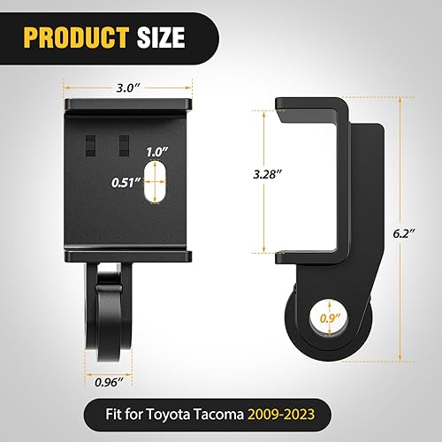 Miniatura 9 de Nilight Receptor de enganche de grillete de 2 pulgadas, 45000 libras, resistencia a la rotura, grillete de anillo en D de 34 pulgadas con pasador de