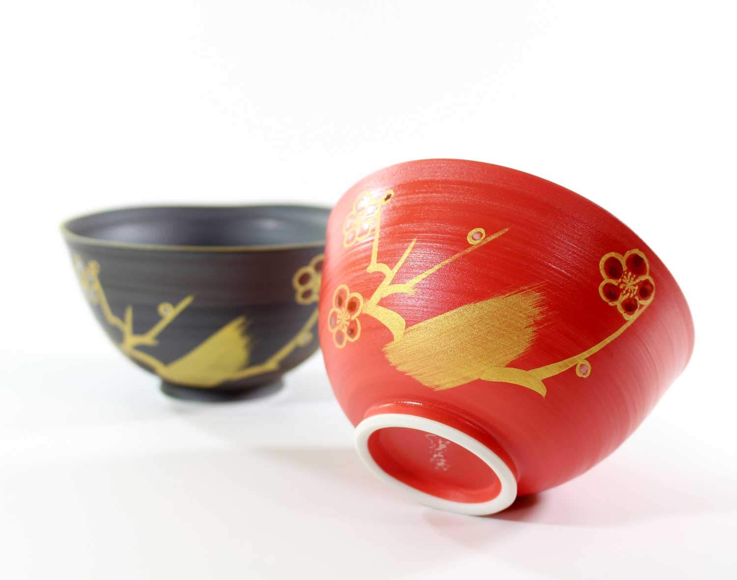 Amazon.co.jp: 有田焼の陶芸家が丹精込めて造った高級汁椀 ｜窯変金彩