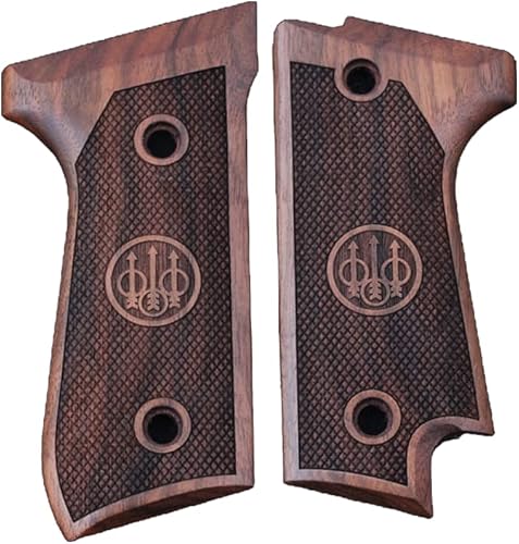 KSD Marca Beretta 92S Compatible Nogal Puños Diamante disponible en Yaxa El Salvador