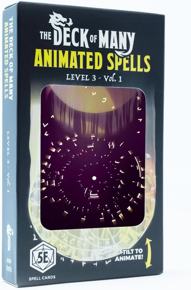 The Deck of Many Animated Spells: Level 3 Vol 1 A-M