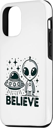 Miniatura 2 de iPhone 14 Pro Believe in Ufo - Alien Believer Case